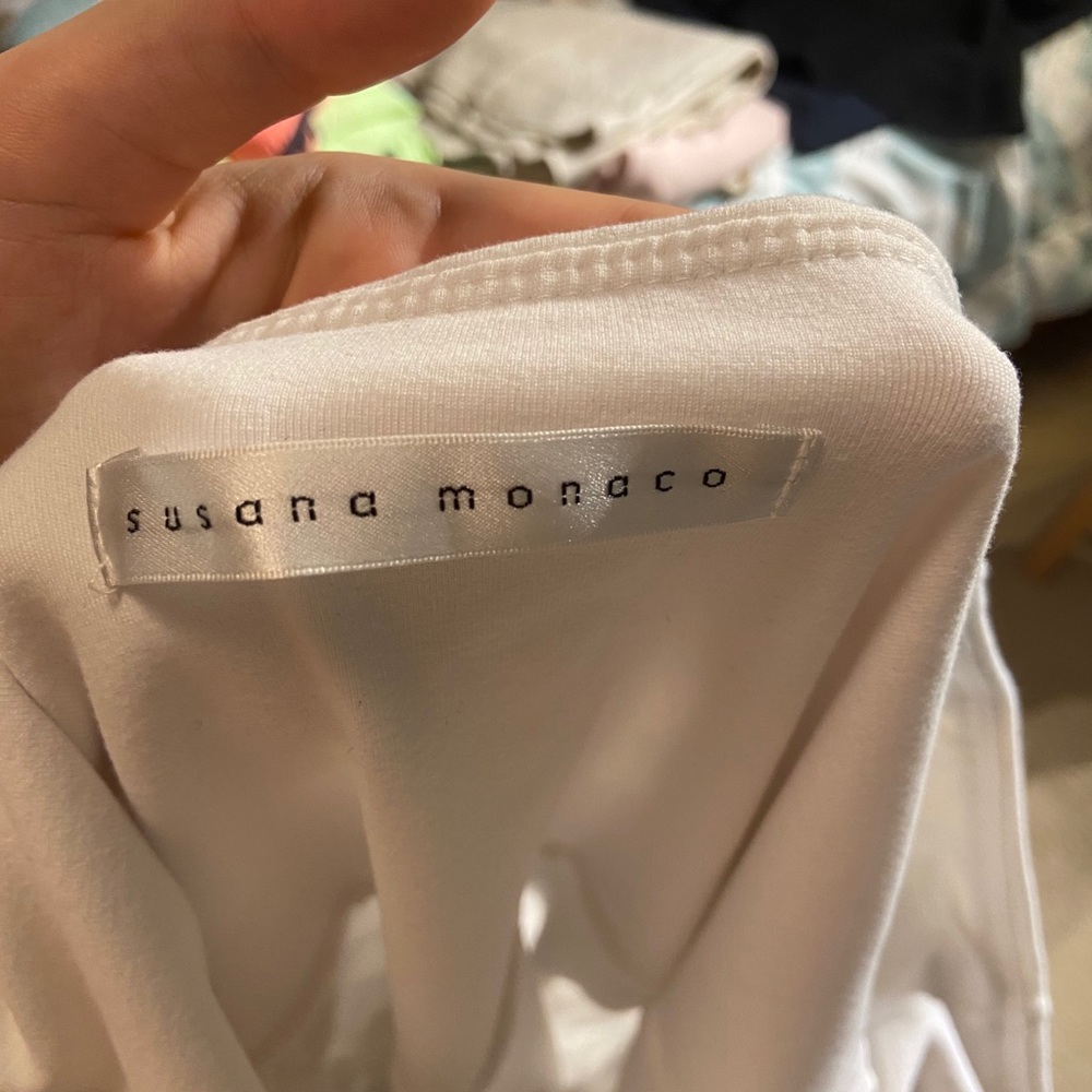 Susana Monaco White Dress - Picture 4 of 5